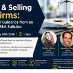 Webinar 20th May 2026 – Law Firm M&A – Practical Legal Guidance from an Experienced M&A Solicitor